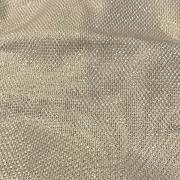 White Burlap Dog Bone Christmas Stocking “Lacey” Red Embroidered NWOT - Picture 7 of 8